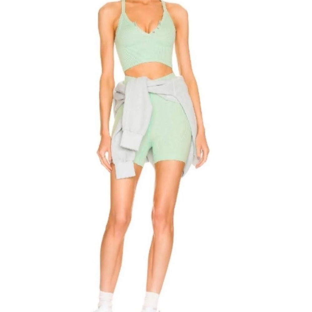 Free People Movement | NWT Free Throw Short in Turquoise Mint Size Medium - Picture 2 of 12